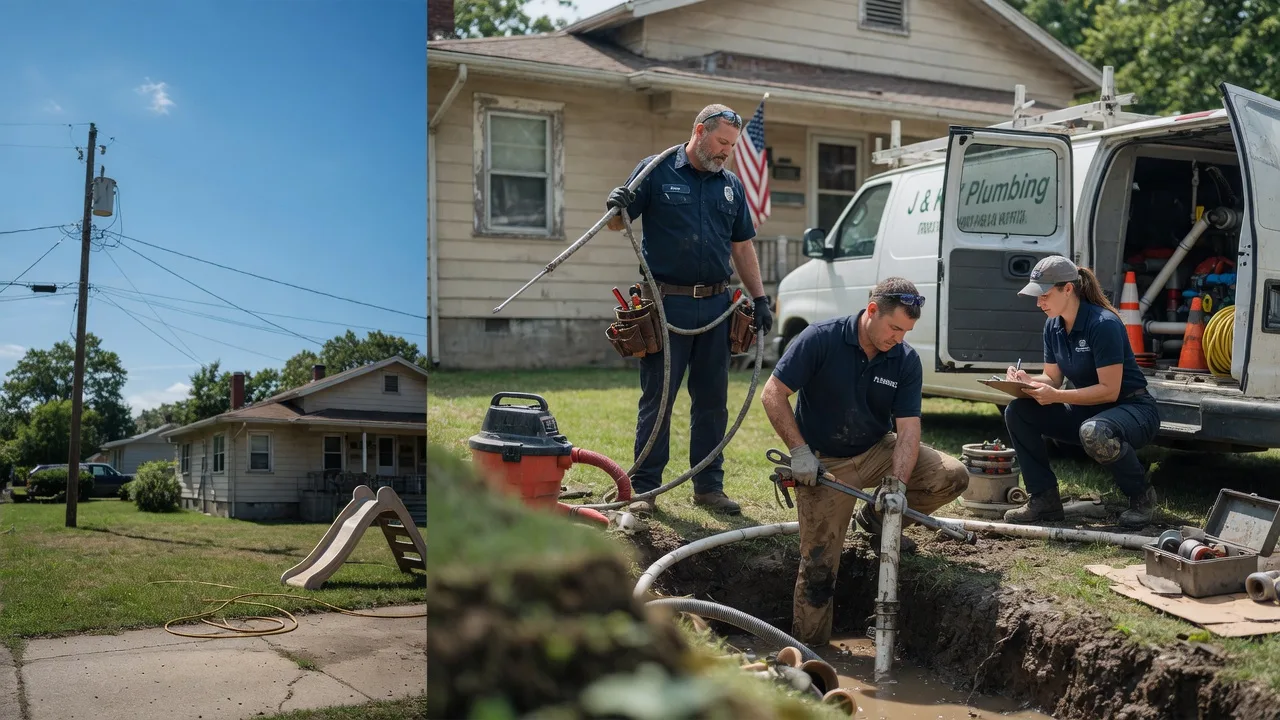 Drain Cleaning in Ridge Farm, IL near me